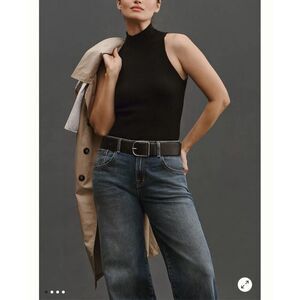 Reformation Farrah Cashmere Turtleneck Tank- Size M